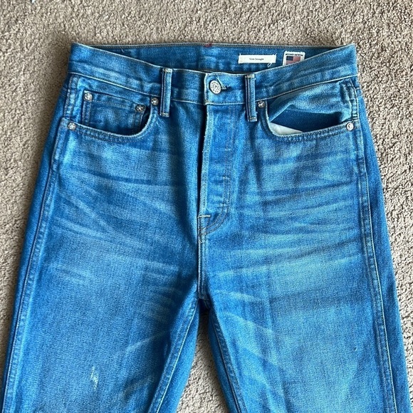 NOEND Denim Eve Slim Straight Jeans Medium Indigo Wash - Picture 7 of 11